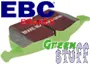EBC GREENSTUFF Premium Bremsbeläge für den Straßeneinsatz