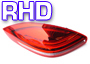 后部 RHD 指示灯