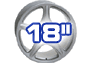 18' 合金车轮