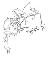 油箱 - M 90 501 &gt;&gt; 91 000 - （型号：CARRERA 1500 GS/GT）356, 356A 1950-1959