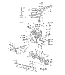 Einzelteile für Vergaser - SOLEX 32 PBIC - 356, 356A 1950-1959