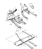 Fuel System, Exhaust System 356 (1950-1965)