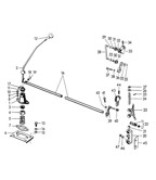 Hand Lever System, Pedal Cluster  356 (1950-1965)
