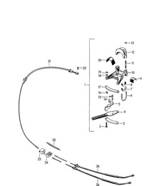Handbrake 356 1950-1955