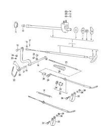 Frein à main (Modèle : 356 A/540.1) 356A 1955-1959