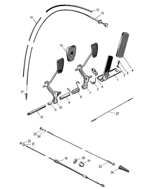 Diagram 702-000 Porsche Cayenne S V6 2.9L Benzine 440 pk 