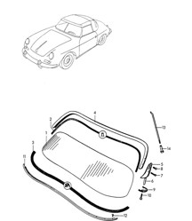Windscreen (Model: SPEEDSTER) 356 / 356A 1950-1959