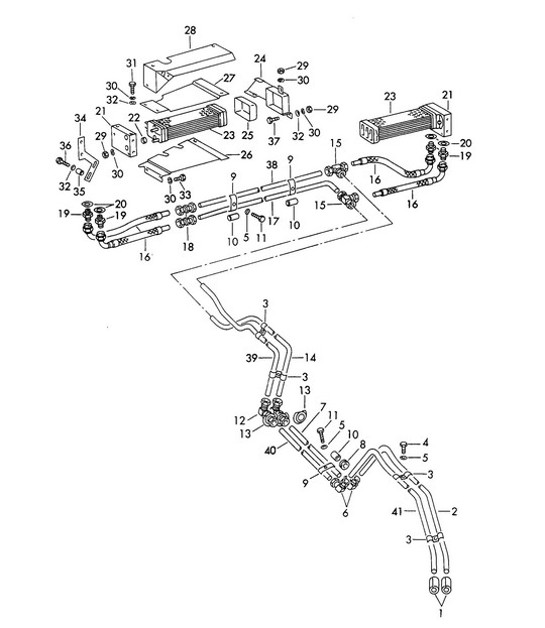 Diagram 104-025 Porsche Cayman S 3.4L 987C 2005-08 Engine