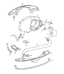 Refroidissement par air / Chauffage / Nouveau design 356B / 356C 1960-1965