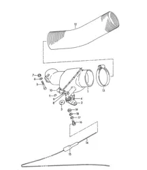 Suministro de aire de calefacción 356B / 356C 1960-1965