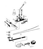 Hand Lever System, Pedal Cluster  356 (1950-1965)