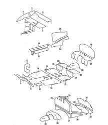 车身 / 减震垫 356B T5 1960-65