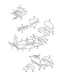 Body / Damping mat  356B-T6 /  356C  1960-65