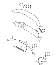 Cruscotto / Accessori (Modello: ROADSTER) 356B / 356C 1960-65