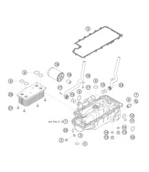 Carcasa de la bomba de aceite 718 Cayman GT4 RS Clubsport 2020-2024