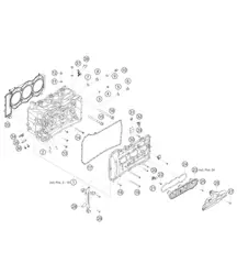 Testata cilindro destra 718 Cayman GT4 RS Clubsport 2020-2024