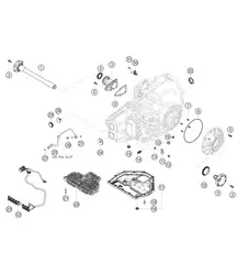 Parti singole del cambio 718 Cayman GT4 RS Clubsport 2020-2024