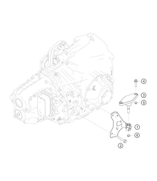 Diagram 3.3-06 Porsche Cayman 718C (982C) 2017>> Transmission