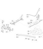 Rear Axle Cayman 718C (982C) 2017>>