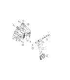 Hand Lever System, Pedal Cluster  Cayman 718 (982) 2017>>