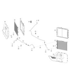 2020-2024 年款 718 Cayman GT4 RS Clubsport 前部制冷剂回路
