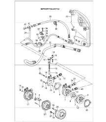 oil supply for converter sportomatic for 911 /L/S/TU UPTO 1968 and 911 T/E 1969 ONWARDS