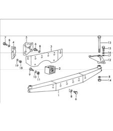 engine suspension rear not for (S) + (D) F 074 6700 >>, for (S) + (D) F 083 2814 >>. FOR 912 1966 onwards