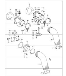 heating air supply 911 1965-69
