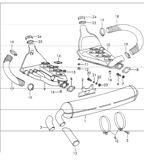 Fuel System, Exhaust System 911 & 912 (1965-1989)