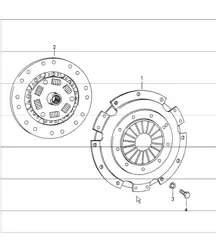 embrague 911 1965-69