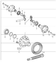differenziale sportomatic 911 TU/L/S FINO AL 1968