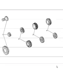 gear wheel sets sportomatic 911 1965-69