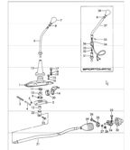 Hand Lever System, Pedal Cluster  911 & 912 (1965-1989)