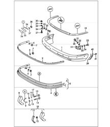 Bumper Front 911 1969 ONWARDS