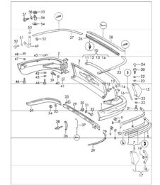 Bumper Rear 911 1969 ONWARDS