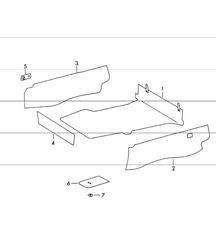 interior equipment Front 911 1965-69