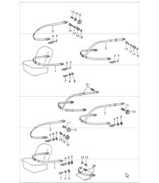 seat belt 911 upto 1968