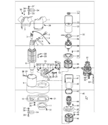 single parts heater - WEBASTO - UPTO  F >> 030 8069, F >> 035 5414, F >> 046 2711, F >> 050 0419 and F >> 055 0271 for 911 /S and 912 upto 1968