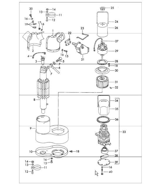Diagram 813-30 Porsche 997 (911) MK2 2009-2012 Body