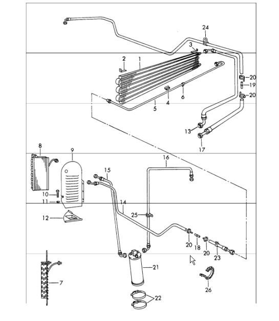 Diagram 813-60 Porsche Taycan (9J1) MK1 2020-2024 