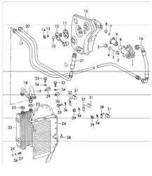 Unidades auxiliares de lubricación del motor para TYP 911/53/63 - 911 TE/E/S y 911 TV 1972