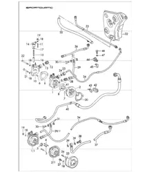 alimentation en huile pour convertisseur sportomatic 911 TE/E/S et 911 TV de 1972