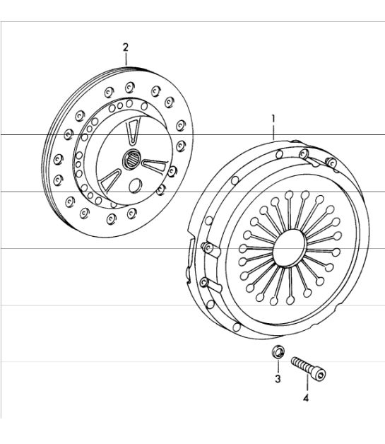 clutch 911 1970-73