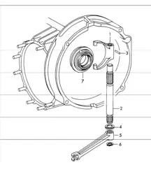 clutch release for 911 1972 ONWARDS