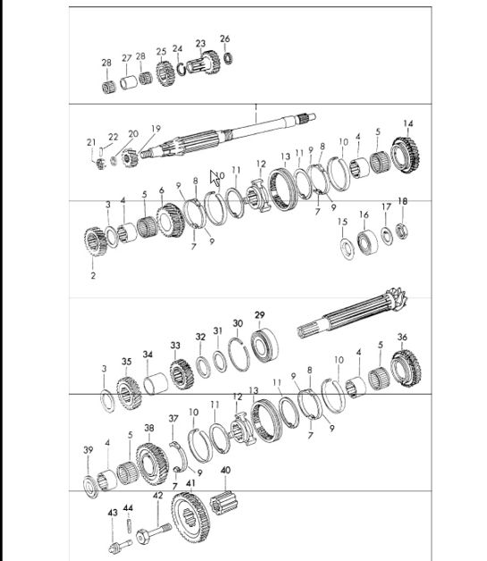 gears and shafts