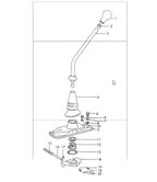 Hand Lever System, Pedal Cluster  911 & 912 (1965-1989)