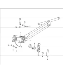 Power windows mechanical 911 1970-73