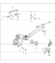 power windows electric 911 1970-73