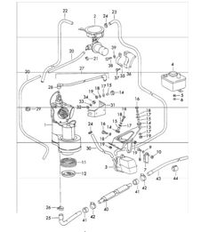 Heating and ventilation unit with accessories 911 1970-73