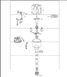 Distributor - bosch - for  911 T/E/S 1970-73